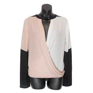 BCBGMaxAzria Long Sleeve Blouse